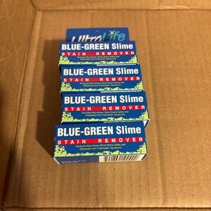 Lot of 4 Ultralife Blue Green Slime remover for Aquarium tanks